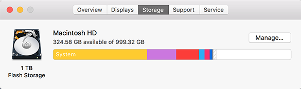 Learn how to check how much hard drive space is remaining on my Mac. 