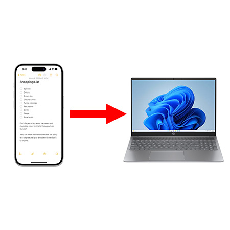 Best App to Copy iPhone Notes to Computer